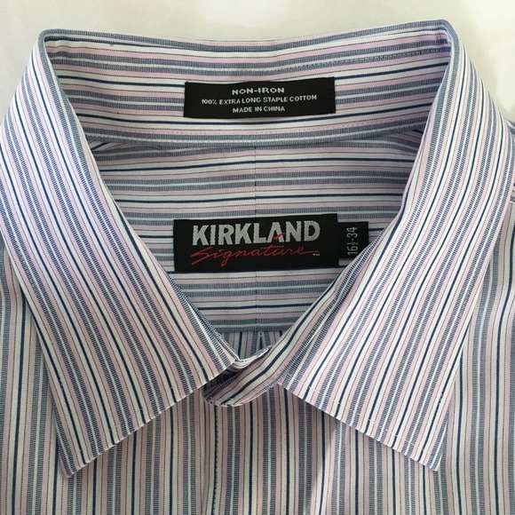 Kirkland Signature Men’s Dress Shirt - Picture 1 of 6
